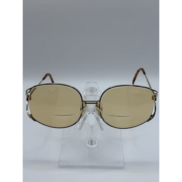 Christian Dior Aviator Sunglasses Gold Frame Brown Lens Austria 2599 - Picture 8 of 12